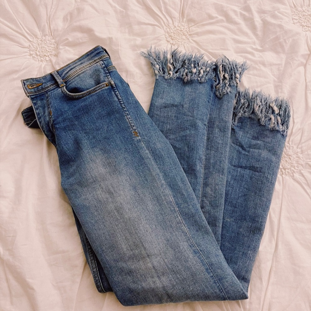 Fray jeans